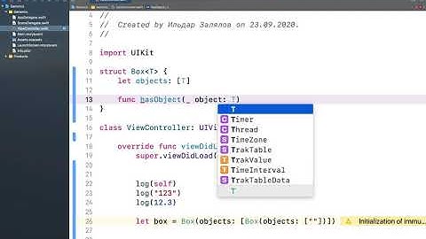 iOS Swift Дженерики