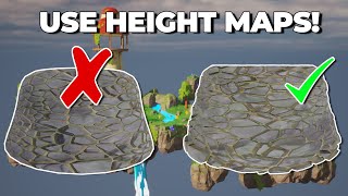 Using Height Maps to displace a mesh properly