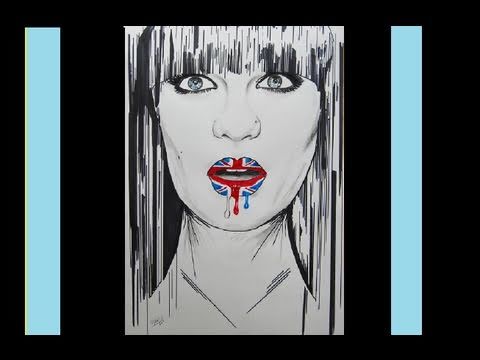 Jessie J - Domino - Drawing