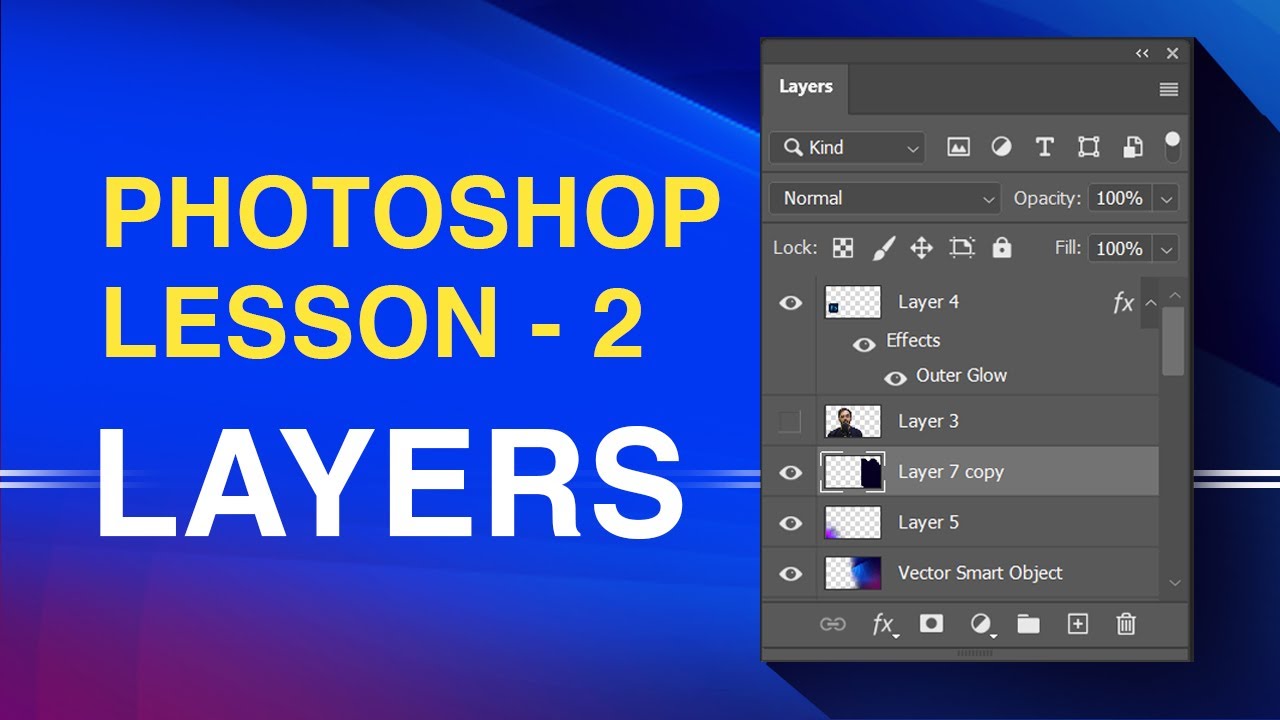 Understanding Layers - Free Photoshop tutorial in Hindi - YouTube