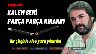 Kalem Seni Parça Parça Kırarım Kader Çizgisi (Yapay Zeka) Resimi