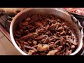 PREPARANDO CARNE DE SOL PARA O ALMOÇO