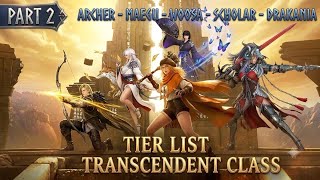 PART 2 | Tier List TRANSCENDENT Class | Test PVE & MOBILITAS | Black Desert Mobile screenshot 1