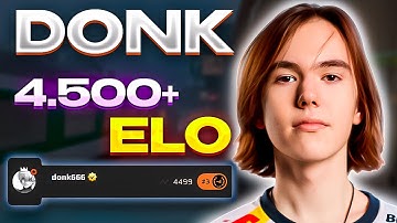 Donk TOP 3 FACEIT! Donk did 27 — 9 & got 4500 ELO! Donk POV with COMMS! CS 2 FACEIT ( TRAIN )