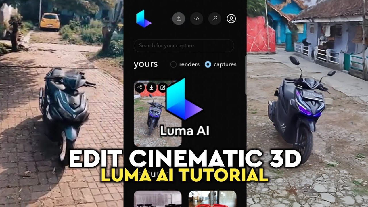 Cara Edit Video Cinematic Di Luma AI - Luma AI Tutorial