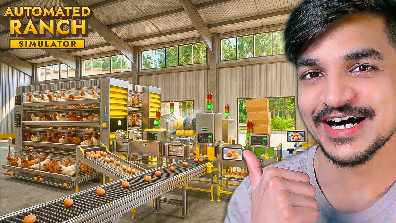 I STARTED AN AUTOMATED RANCH 🐄⚙️| Automated Ranch Simulator - YouTube