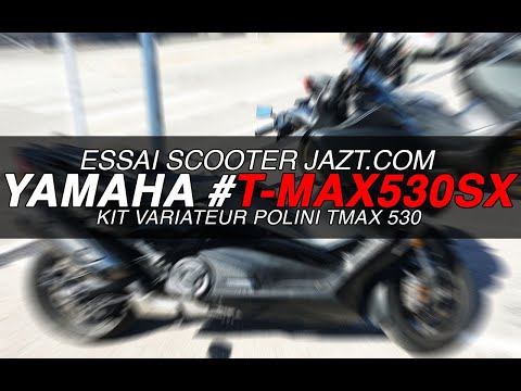 Tmax 530 vario Polini : autant le dire, ça déménage !