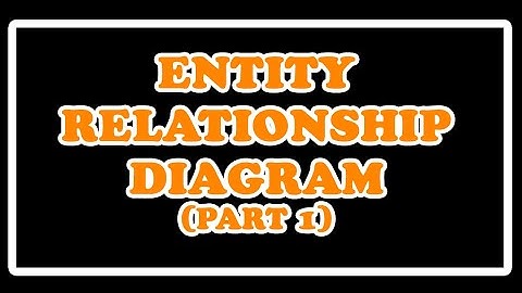 PART 3: ENTITY RELATIONSHIP DIAGRAM