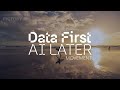 AI Data First, AI Later