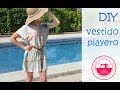 Vestido de verano reciclando un pañuelo o foulard