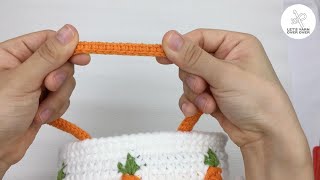 Crochet Non-Stretching Bag Handle | Bag Making Tutorial | Free Crochet Bag Pattern
