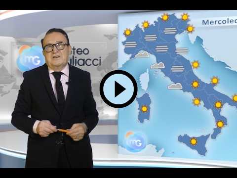 Previsioni meteo per mercoledì 25 febbraio. Sempre alta pressione e tempo stabile