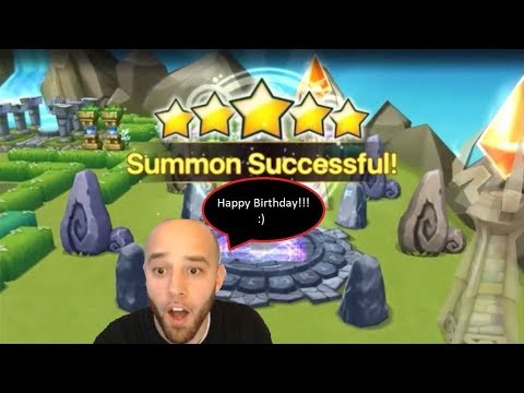 Special Birthday Summon Session! Summoners War