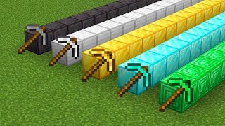 which pickaxe is faster?