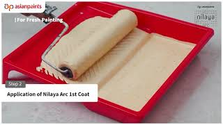 Nilaya Arc Natural Pearl finish Application Video | Lime-Based Paint For Your Walls | Bengali