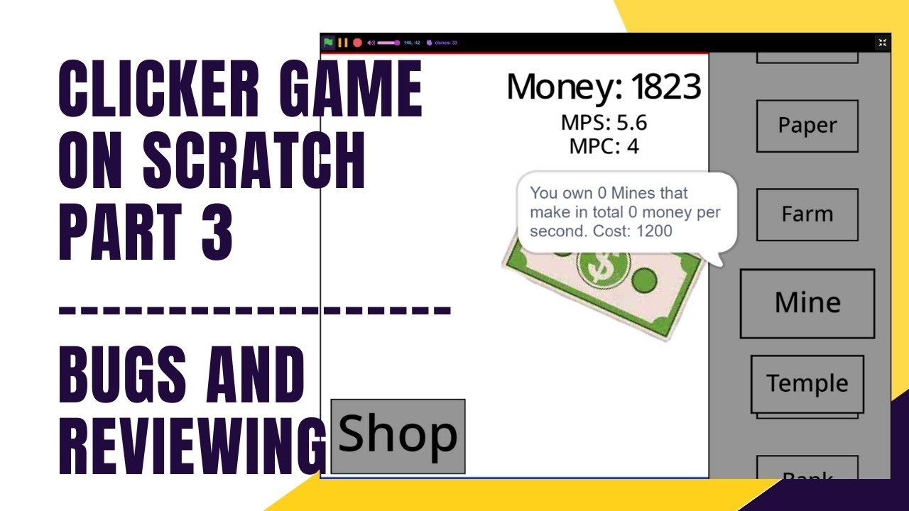 Codes For Money Clicker On Scratch