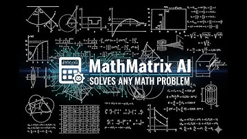 "MathMatrix AI: I Built an AI That Solves Any Math Problem"