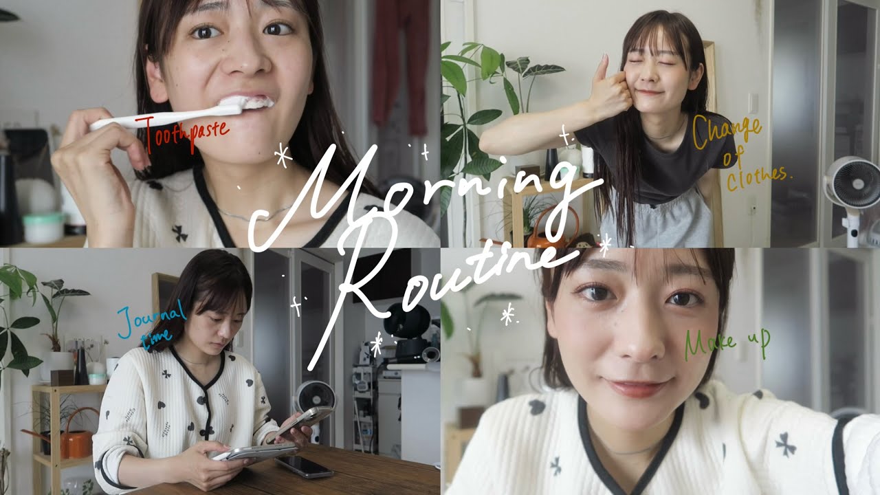 【morning routine】お休みの日のモーニングルーティーン☀️