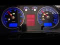 VW Golf IV MK4 R32 Needle Sweep / Cluster Staging (VDO Cluster)