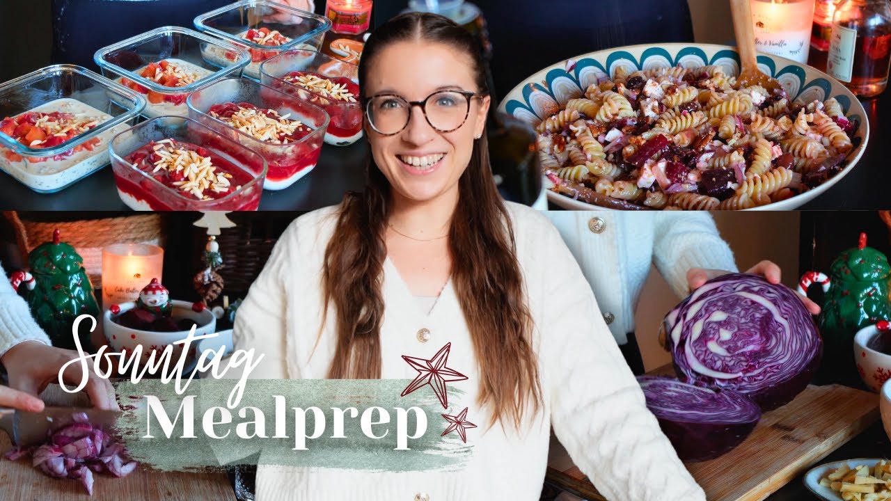 Mealprep Rezepte für Winter & Weihnachten I Saisonal kochen im Winter 🎄