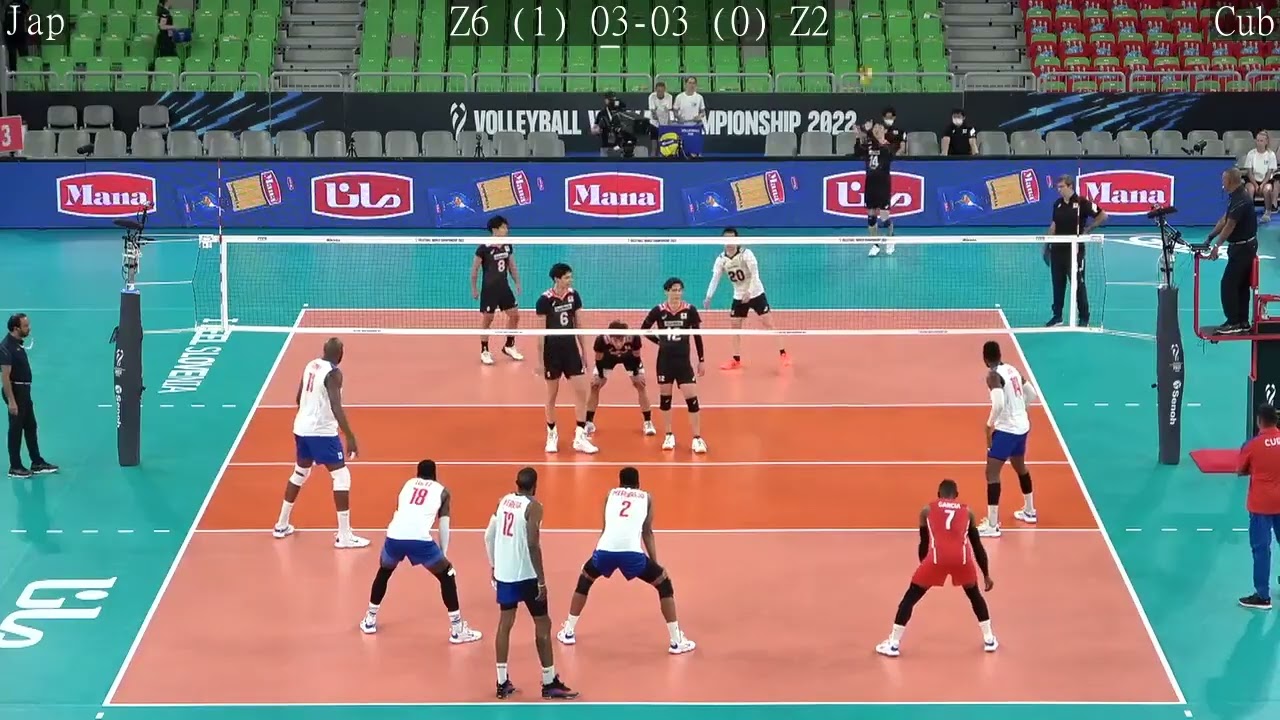 Volleyball Japan -  Cuba Amazing FULL Match