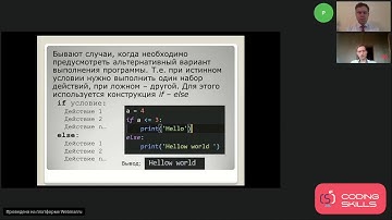 Защита проекта Кузнецова Р. в школе программирования Coding Skills