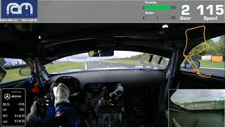 2021 British GT Oulton Park Qualifying Lap Mercedes Benz AMG GT3
