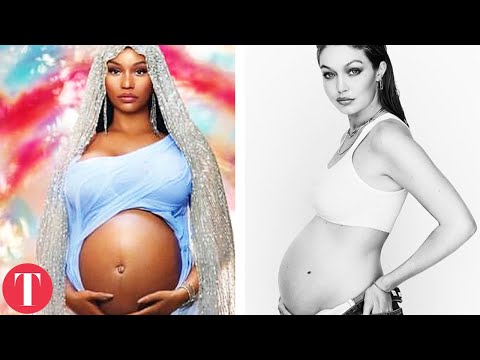 Vídeo: 12 Epic Celebrity Baby Bumps