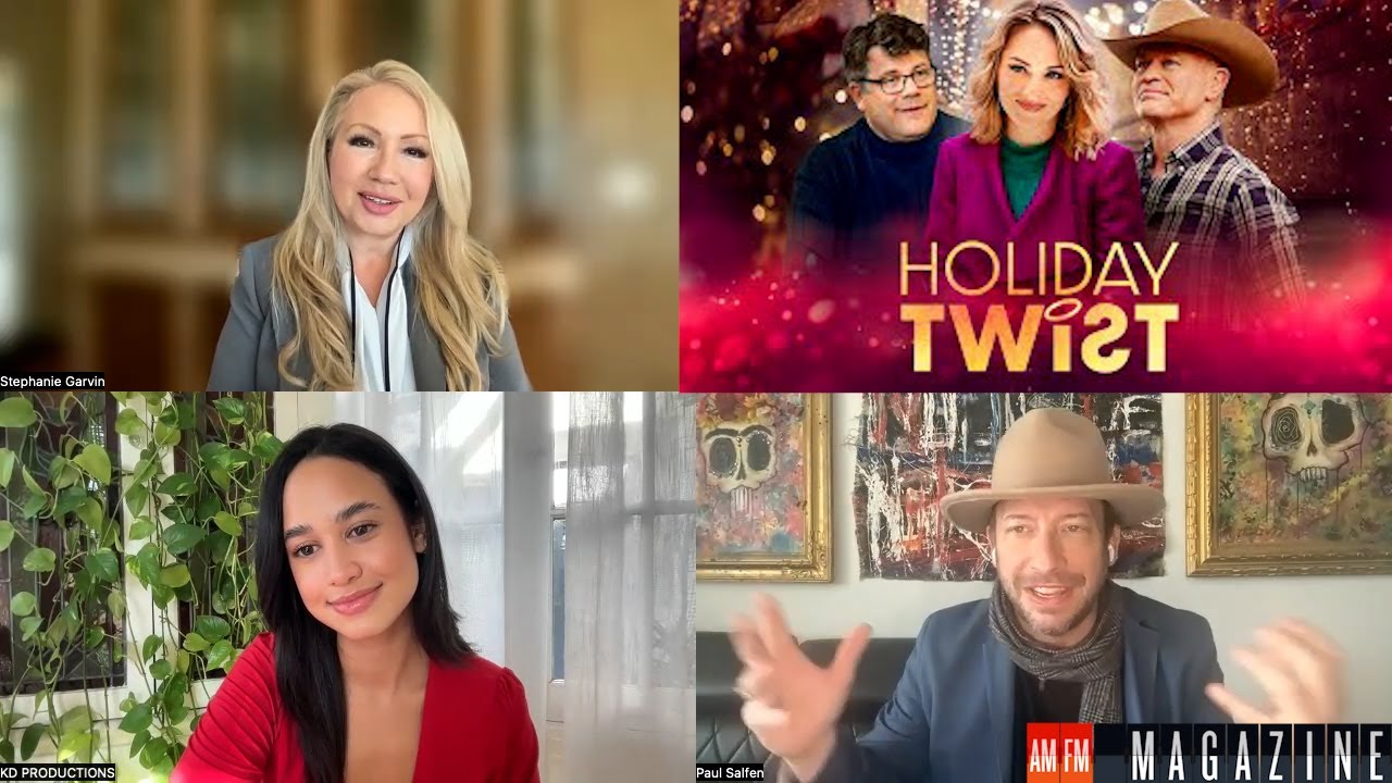 Stephanie Garvin & Emily Tosta for a Holiday Twist