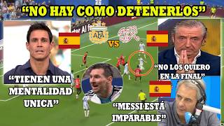 "ARGENTINA IS SCARY" SPANISH JOURNALISTS DON'T WANT TO FACE MESSI | ARGENTINA vs SWITZERLAND