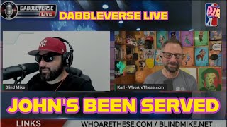 Dabbleverse Live: StutJo’s X acct HACKED/Religion/StutJo served Shuli lawsuit @ StutJo comedy gig