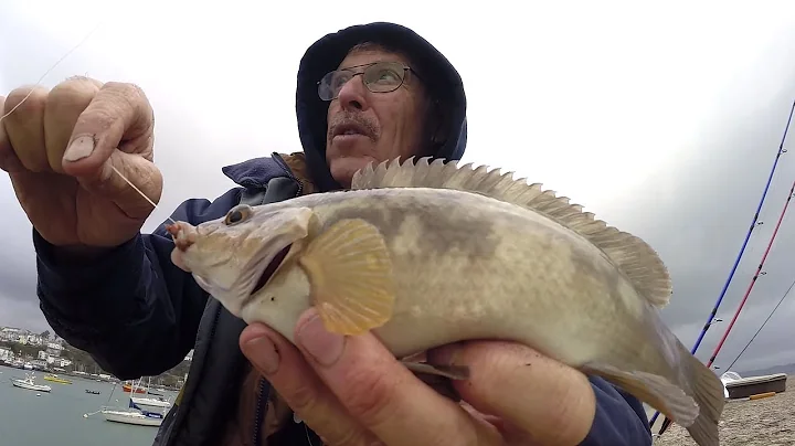 Man Fishing Alone on a Pier: Solo Fishing Trip [FULL DOCUMENTARY]