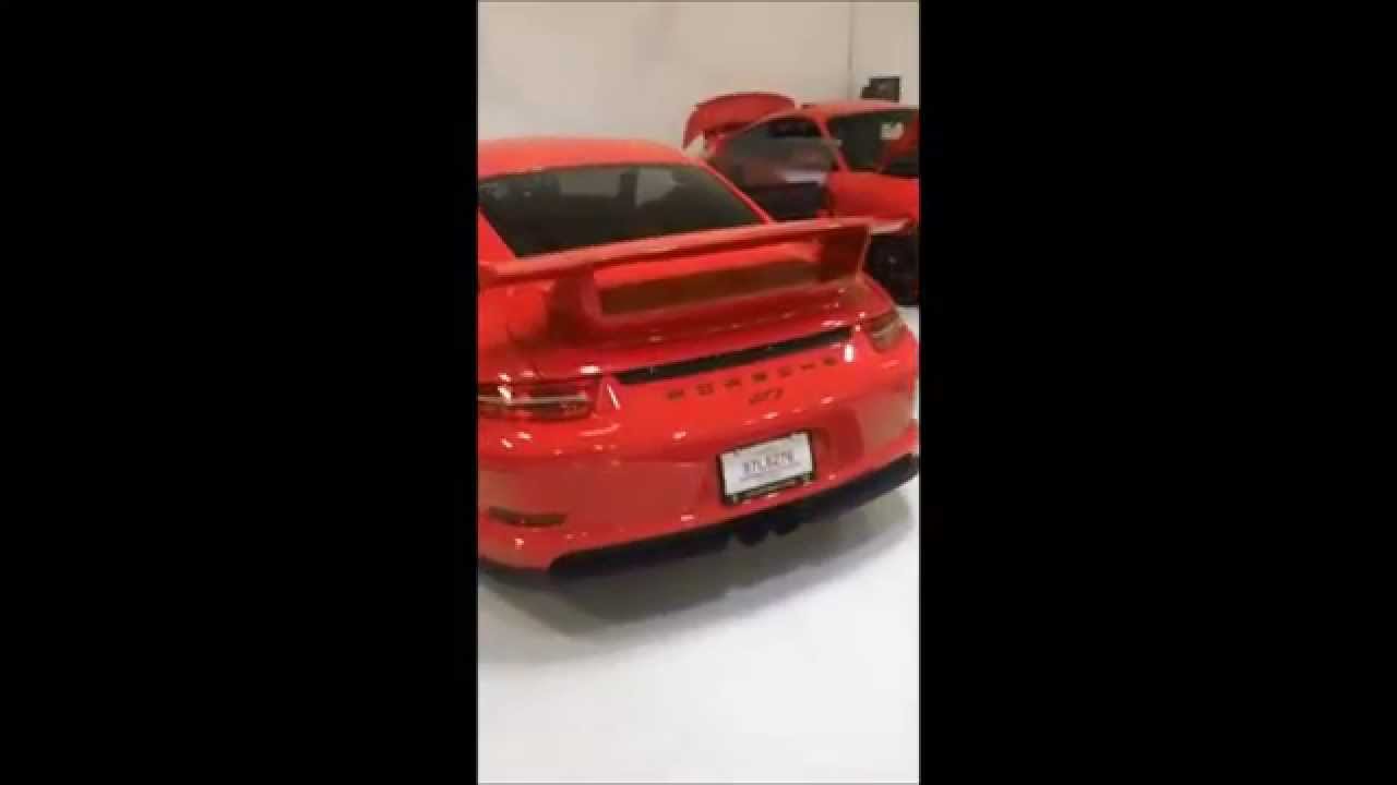 2015 Porsche 911 GT3 GMG Exhaust Center Section Start Up