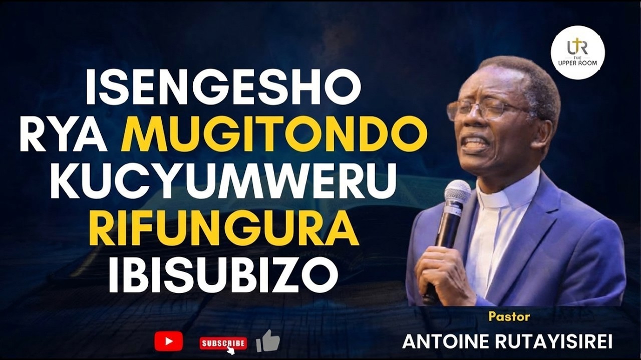 TAKIRA UWITEKA IKI NI IGIHE CYAWE CYO GUSUBIRIZWAMO || Pastor RUTAYISIRE