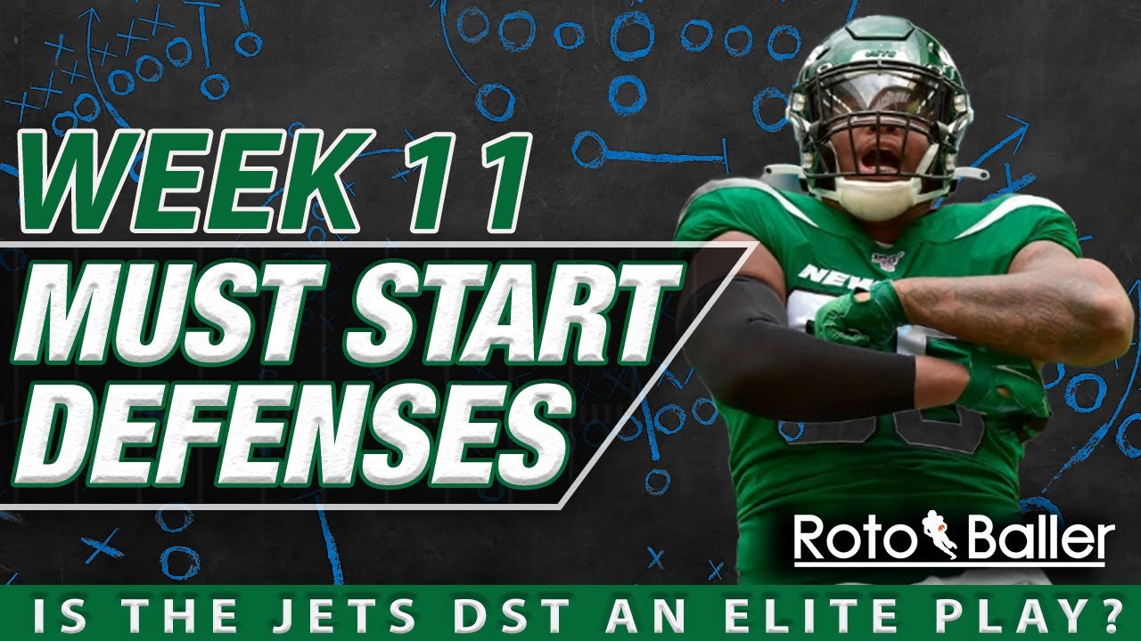 Defense (D/ST) Start Em / Sit Em - Fantasy Football Week 11