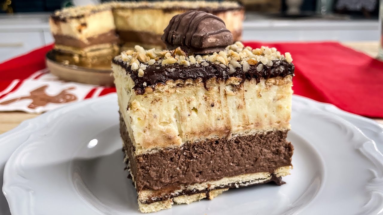 Ciasto Kinder Bueno bez pieczenia! Nie tylko na świąteczny stół