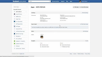Create a Facebook APP for FB Member Lock