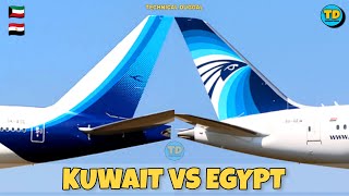 Kuwait Airways Vs Egypt Air Comparison 2022! 🇰🇼 Vs 🇪🇬