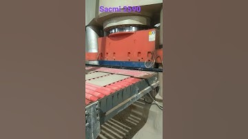 wall tiles manufacturing press sacmi 2590 #shorts 1st short video