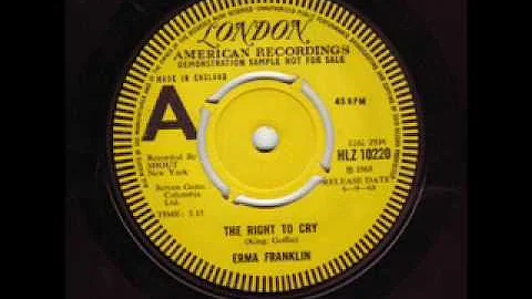 Erma Franklin - The Right To Cry