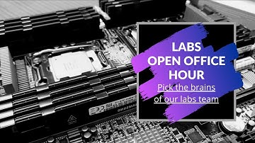 Labs Open Office Hour: Matt Bach, Adobe Creative Cloud Hardware Expert