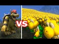 クッパ1体vsノコノコ10000体で戦わせてみた【UEBS】