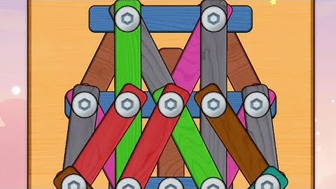 Wood Nuts And Bolts Screw Level 51