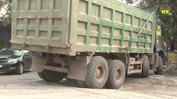 Đường ĐT 380 xuống cấp gây mất an toàn giao thông.