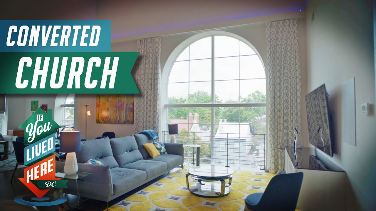 A Converted Church Becomes an Airy Loft in Washington DC's Capitol Hill