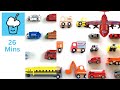 Small Vehicles Wooden Cars VooV ブーブ 変身 Transform collection Micro Machines  Tow Truck Tractor