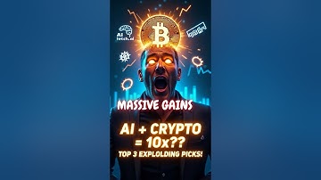 Top 3 AI Crypto Coins That Could 10x in 2025  #crypto2025 #aicrypto  #cryptocurrency