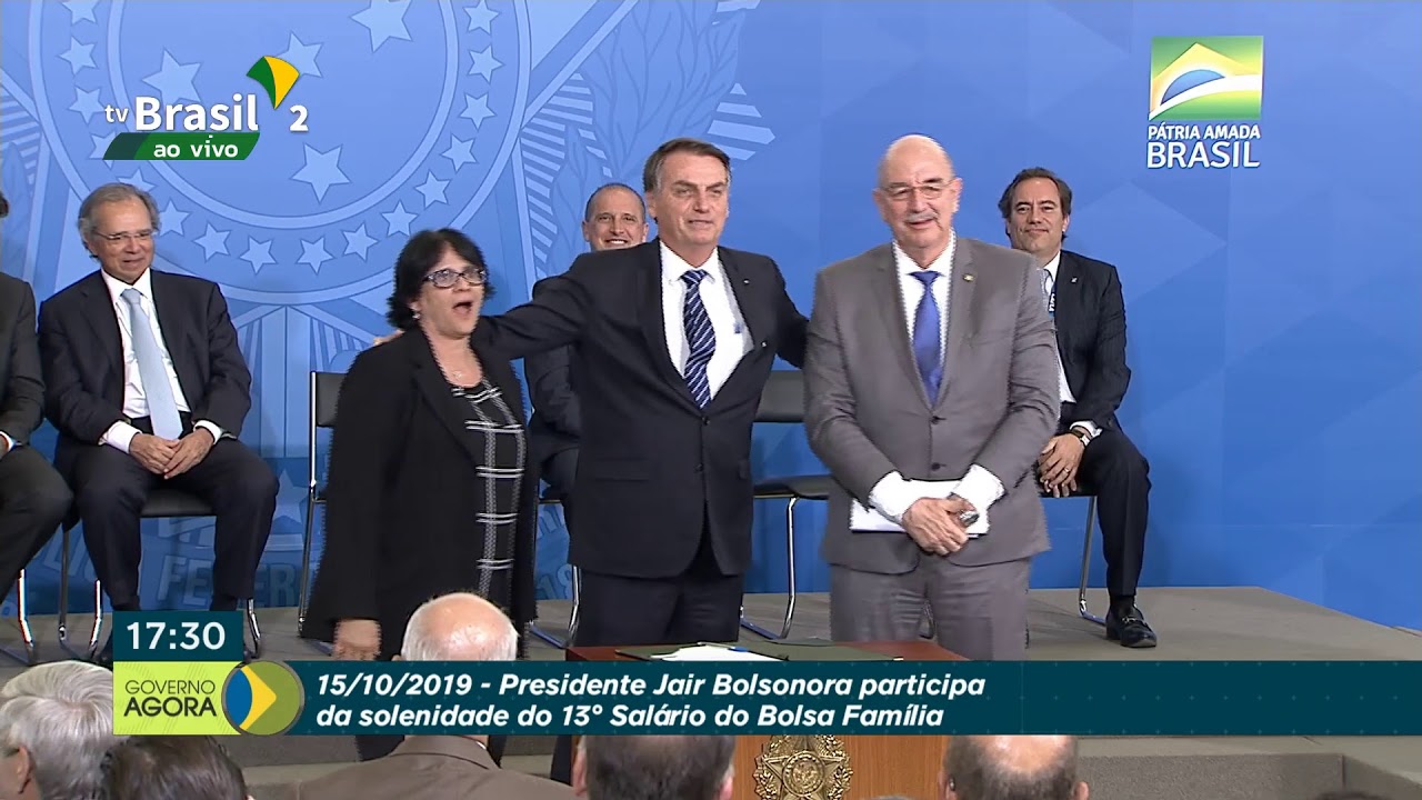 Solenidade de 13º Bolsa Família e Recursos para obras Irmã Dulce