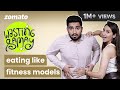 Comedian @SamayRainaOfficial &#39;s Detox Challenge Ft. Sahiba Bali | Model Diet Food Challenge | Zomato