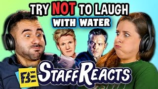 Try to Watch This Without Laughing or Grinning WITH WATER #2 (ft. FBE STAFF)